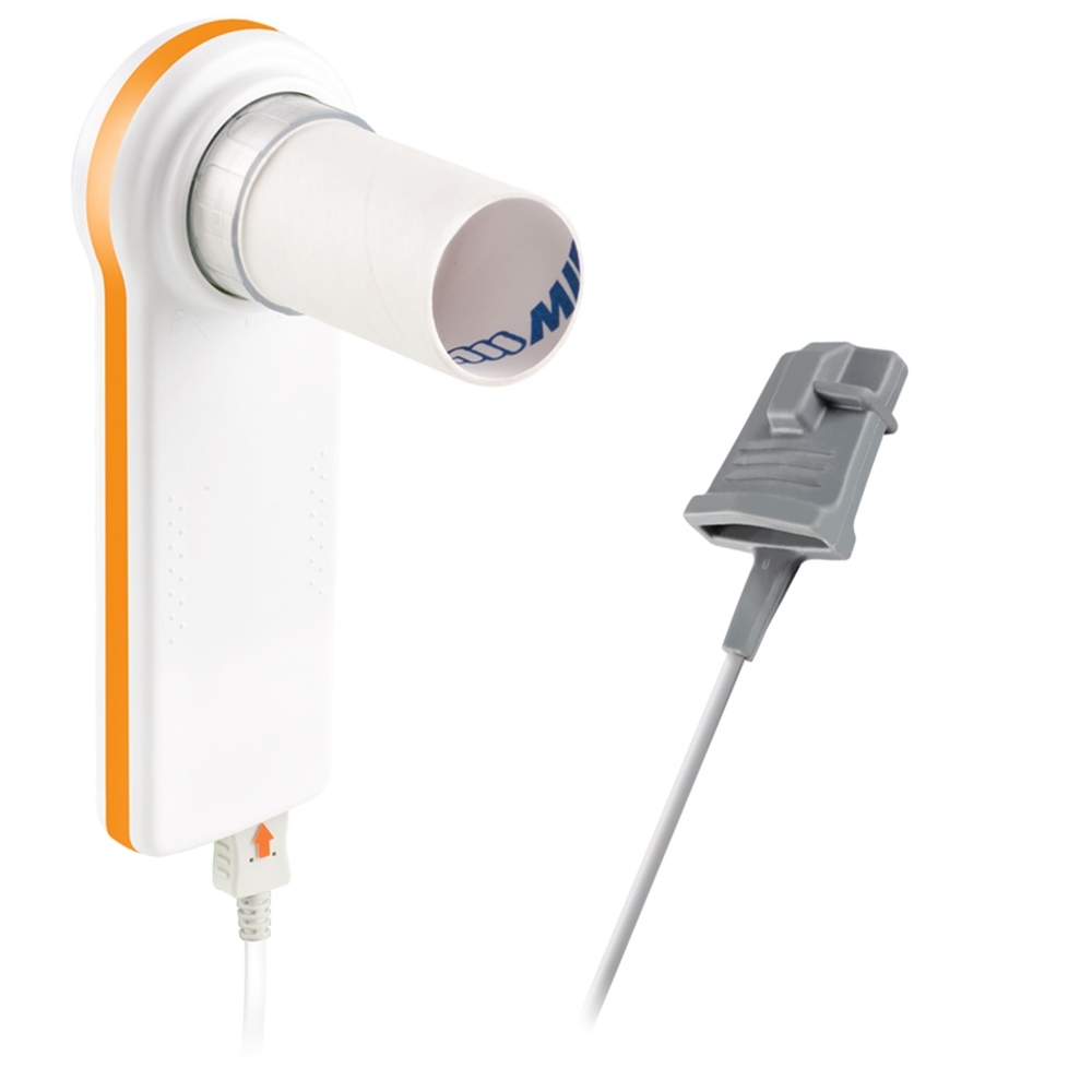 MIR MiniSpir Spirometer with Oximetry Option.