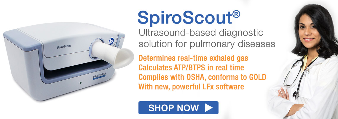 Schiller SpiroScout PC-Based Ultrasound Spirometer